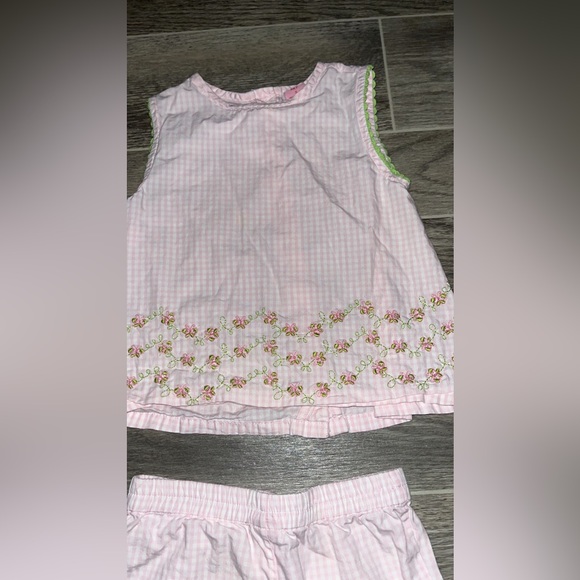 Gingham flower set - Picture 5 of 7